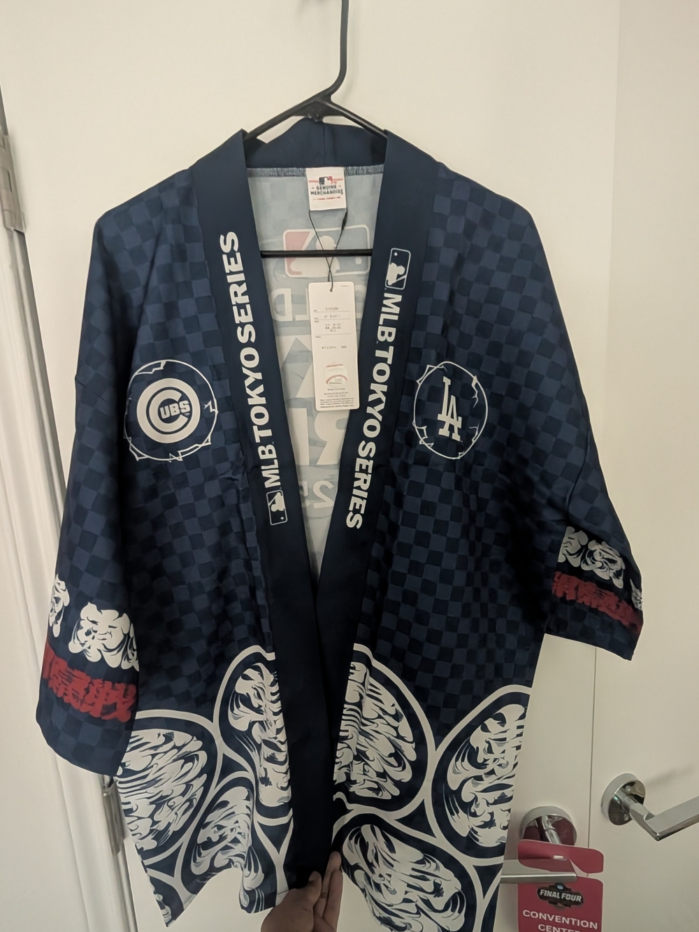 MLB Navy Tokyo Series 2025 Kimono Jacket